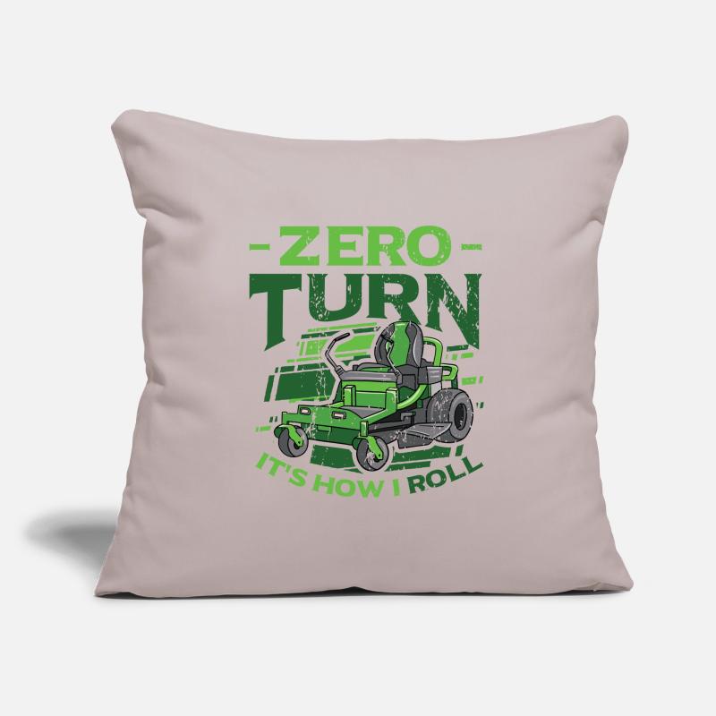 Zero Turn C’est comme ça que je roule Tondeuse à gazon Housse de coussin décorative 45 x 45 cm