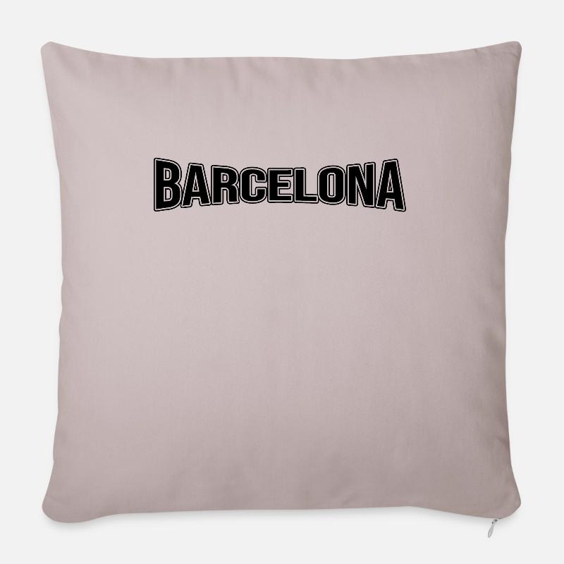 Barcelona - Sofakissenbezug 45 x 45 cm - helles Taupe