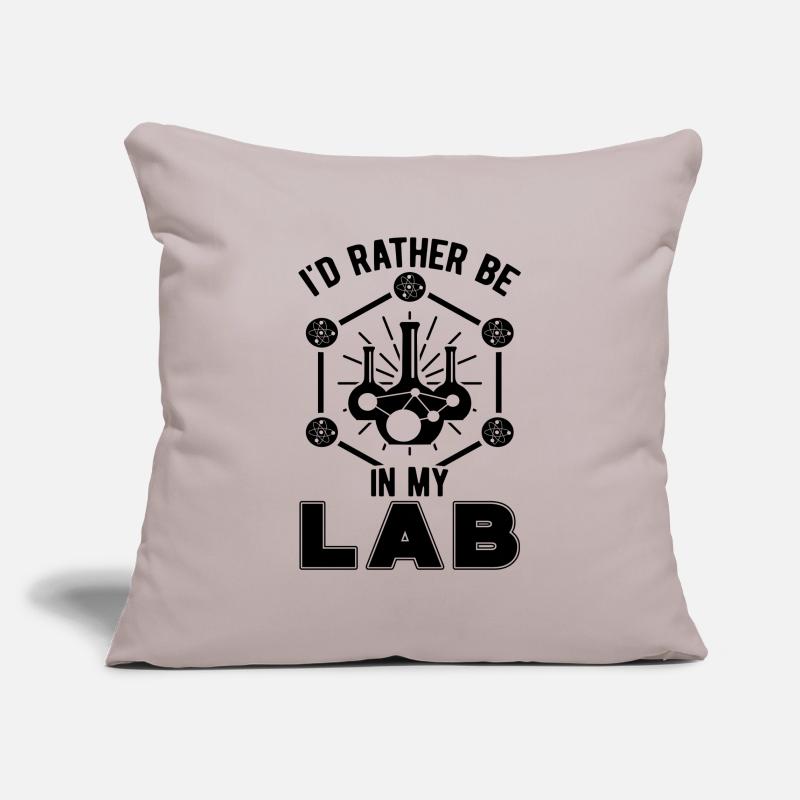 Laboratory Laboratory Technician Science Gift Idea Sofa pillowcase 17,3'' x 17,3'' (45 x 45 cm)