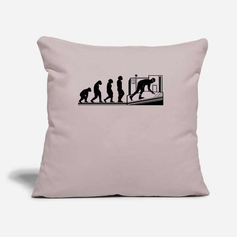 Couvreur Artisan Evolution Couvreur Housse de coussin décorative 45 x 45 cm