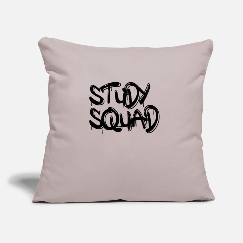 Study Squad Sofa pillowcase 17,3'' x 17,3'' (45 x 45 cm)