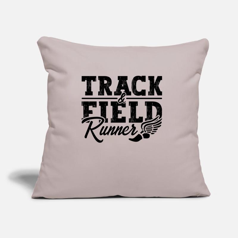 Course d’athlétisme Sprint Sprinter Housse de coussin décorative 45 x 45 cm