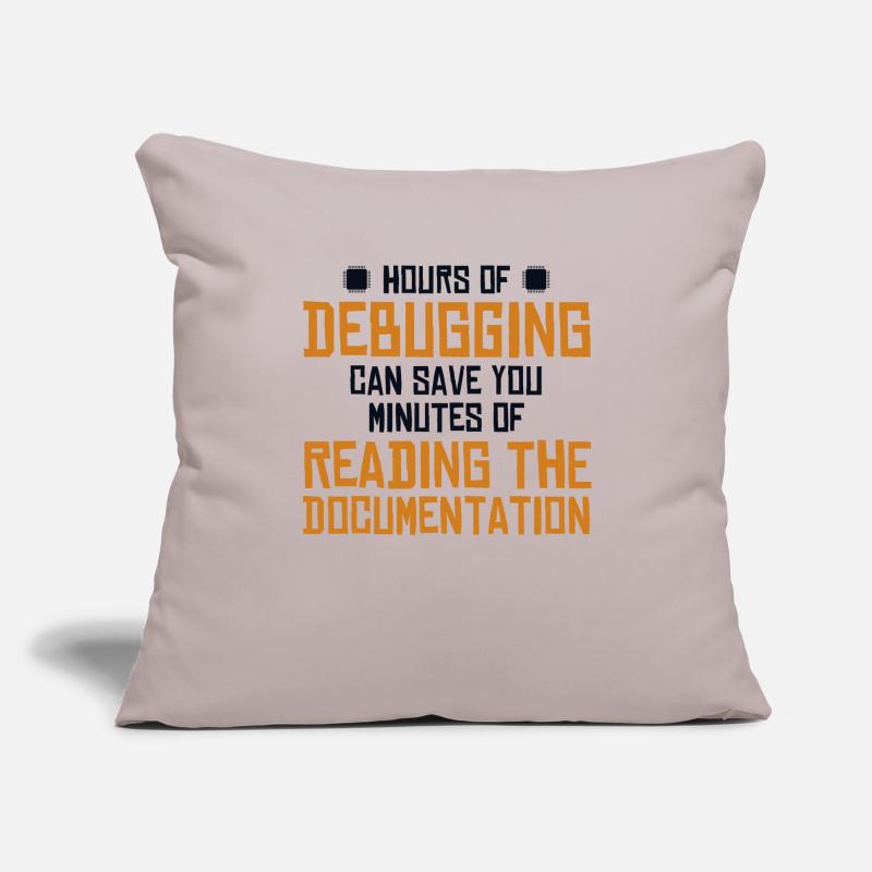 Hours Of Debugging Softwareingenieur Developer Sofakissenbezug 45 x 45 cm