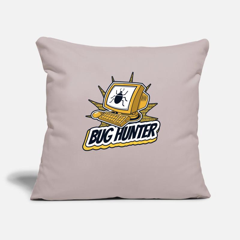 Bug Hunter Softwareingenieur Developer Coder Sofakissenbezug 45 x 45 cm