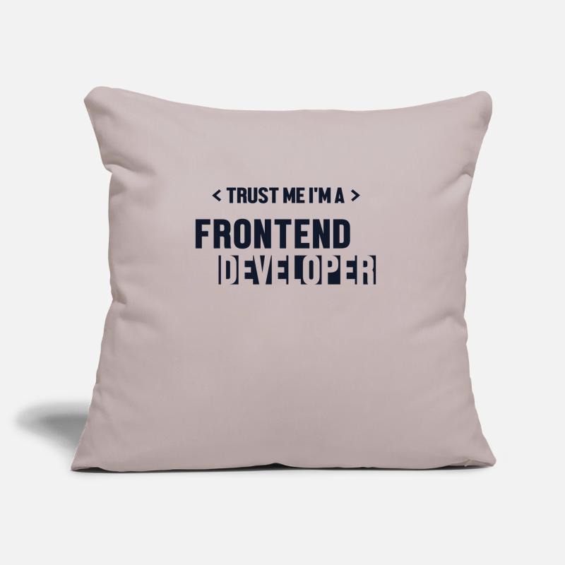 Trust Me I'm Frontend Developer Developer Sofakissenbezug 45 x 45 cm