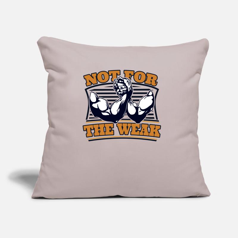 Not For The Weak Techniques Exercise Trainer Arm Sofa pillowcase 17,3'' x 17,3'' (45 x 45 cm)