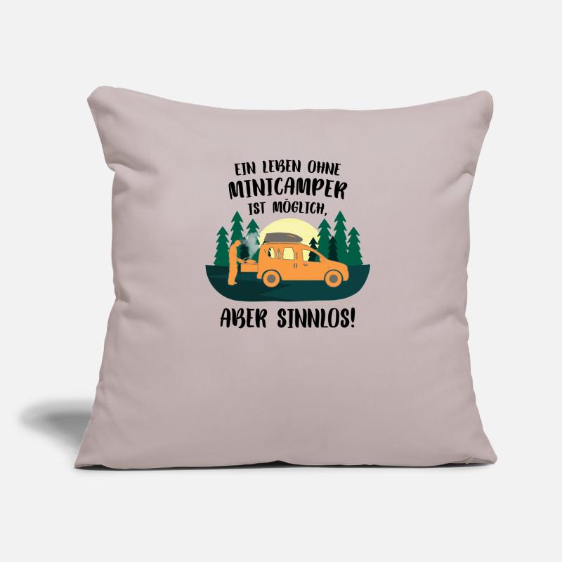 Minicamper SENSELESS Camping-Camper Microcamper Sofa pillowcase 17,3'' x 17,3'' (45 x 45 cm)