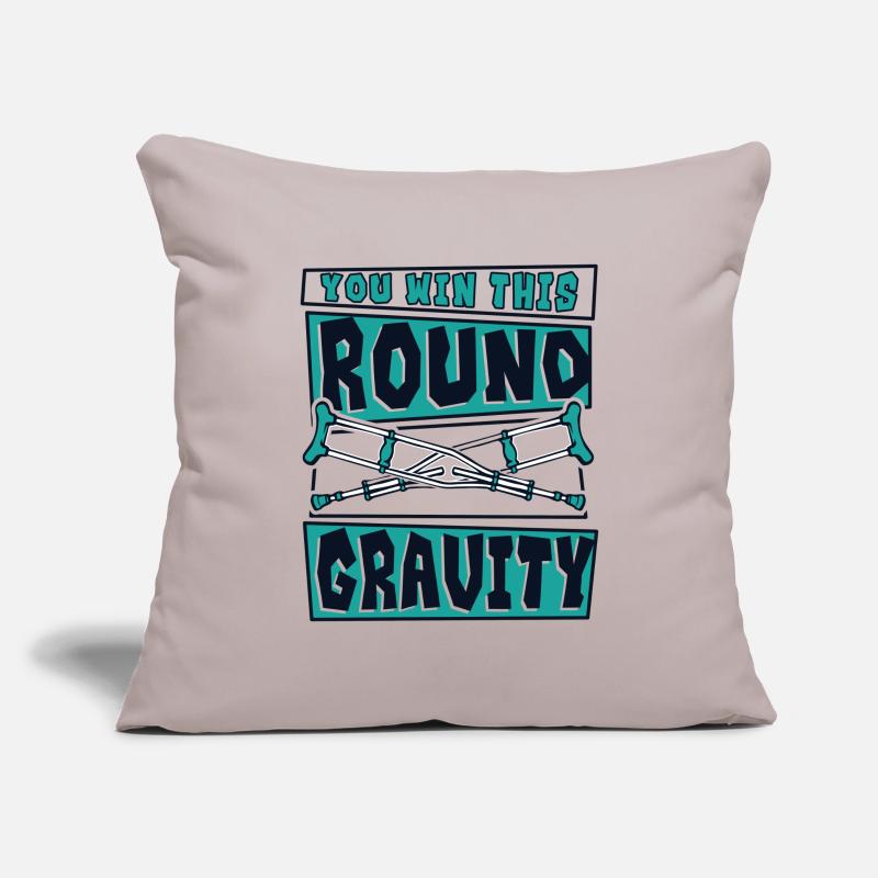 You Win This Round Gravity Broken Bone Surgeon Sofa pillowcase 17,3'' x 17,3'' (45 x 45 cm)