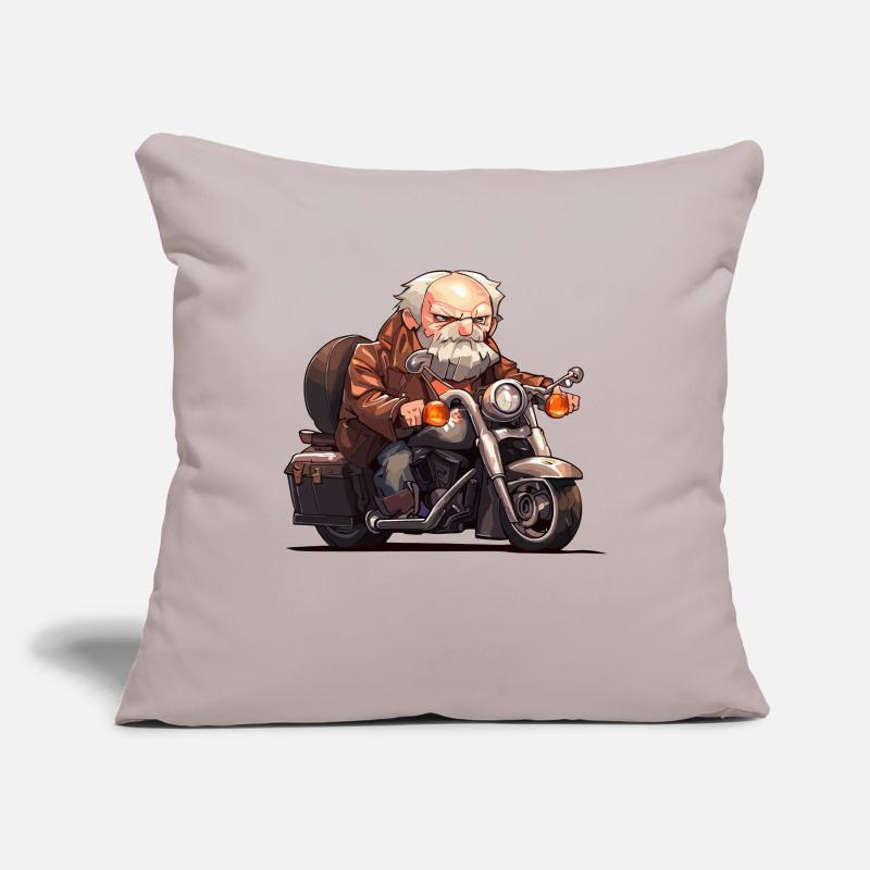 GRUMPY OLD MAN Sofa pillowcase 17,3'' x 17,3'' (45 x 45 cm)