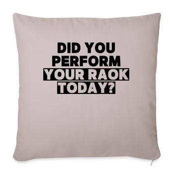 Random Act Of Kindness - Sofa pillowcase 17,3'' x 17,3'' (45 x 45 cm) - light taupe - Front