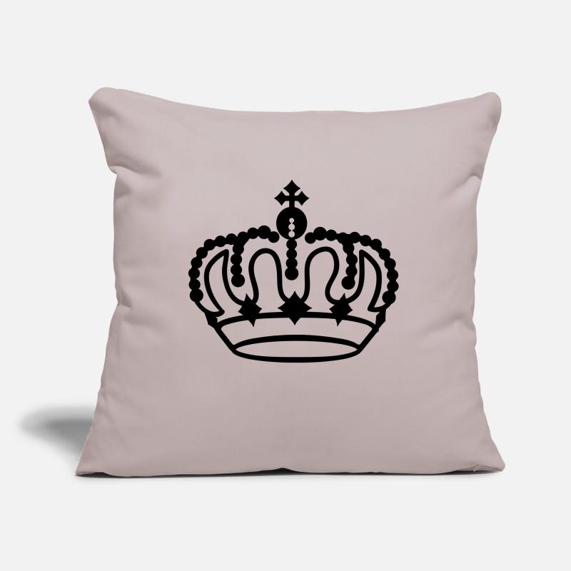 Even a crown Sofa pillowcase 17,3'' x 17,3'' (45 x 45 cm)