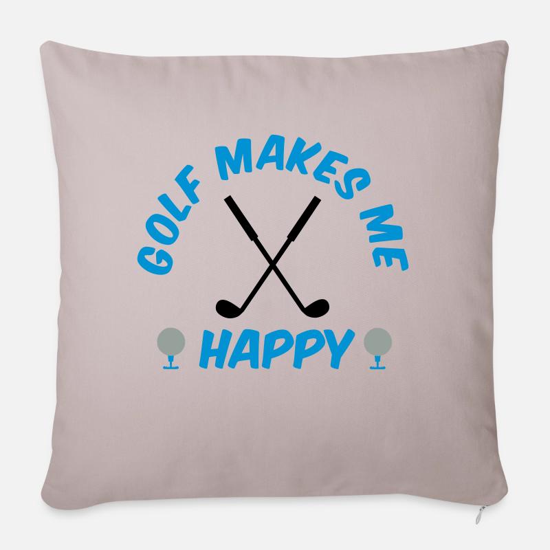 golf - Sofakissenbezug 45 x 45 cm - helles Taupe