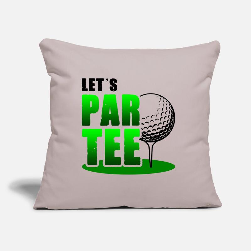 Let's Par Tee Golf Player Golfing Golf Course Golf Sofakissenbezug 45 x 45 cm