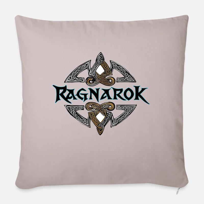 ragnarok - Sofakissenbezug 45 x 45 cm - helles Taupe