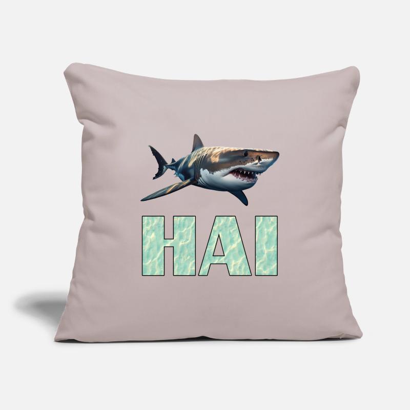 Great white shark Sofa pillowcase 17,3'' x 17,3'' (45 x 45 cm)