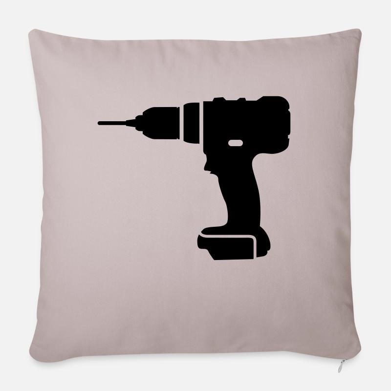 tools - Sofa pillowcase 17,3'' x 17,3'' (45 x 45 cm) - light taupe