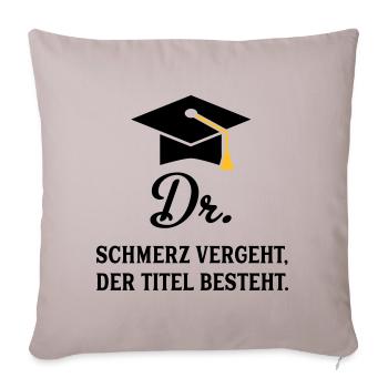 dr - Sofakissenbezug 45 x 45 cm - helles Taupe - Vorne