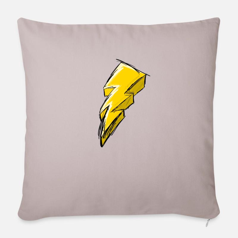 Strom - Sofakissenbezug 45 x 45 cm - helles Taupe