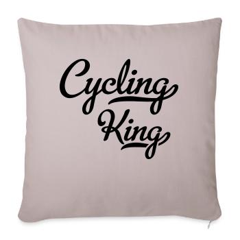 Radsport - Sofakissenbezug 45 x 45 cm - helles Taupe - Vorne