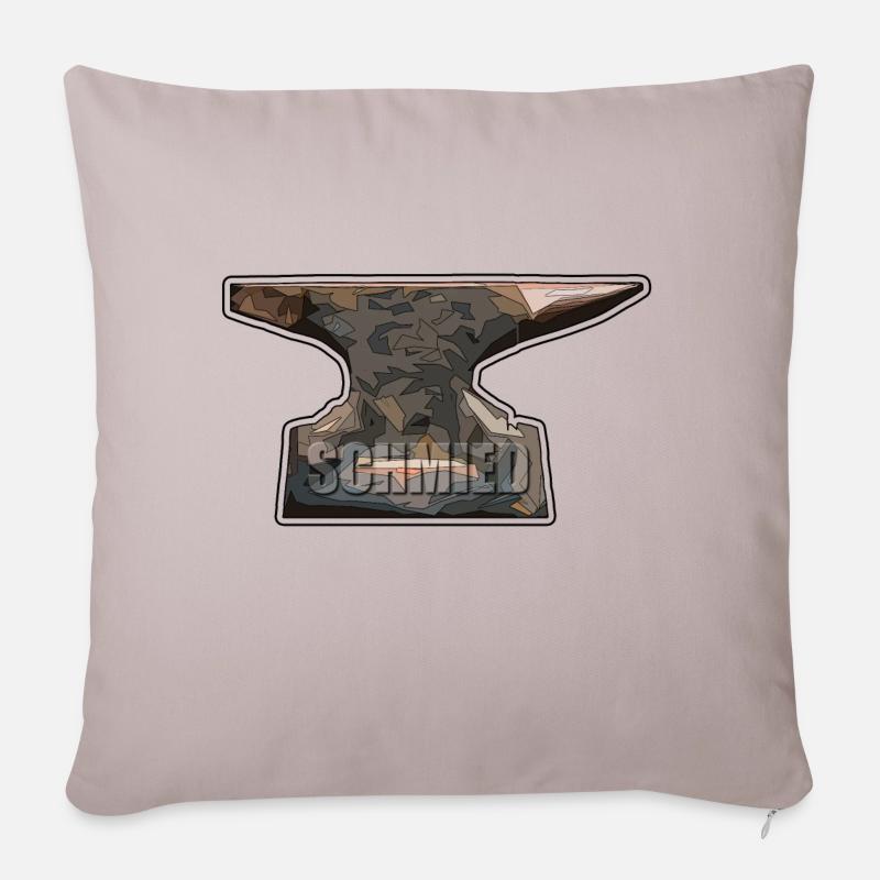 Amboss - Sofakissenbezug 45 x 45 cm - helles Taupe