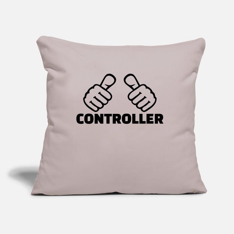 Controller Housse de coussin décorative 45 x 45 cm