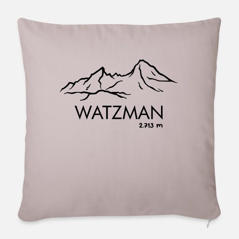 Watzmann - Sofakissenbezug 45 x 45 cm - helles Taupe