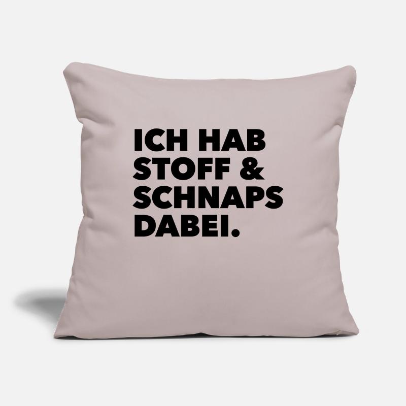 stoff & schnaps Sofakissenbezug 45 x 45 cm