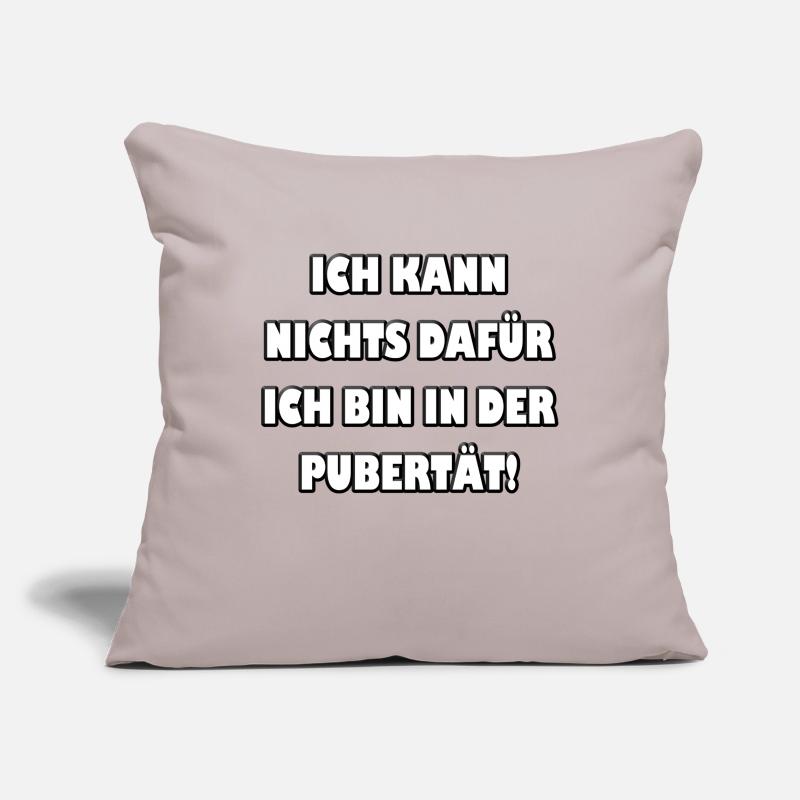 Ich kann nichts dafür... ich bin in der Pubertät Sofakissenbezug 45 x 45 cm