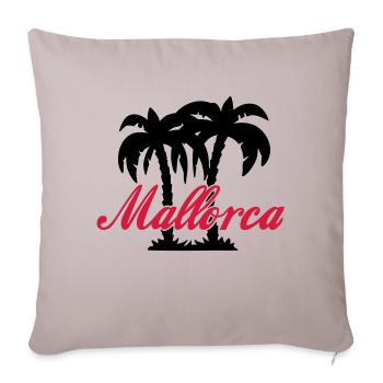 Mallorca 2 - Housse de coussin décorative 45 x 45 cm - taupe clair - Devant