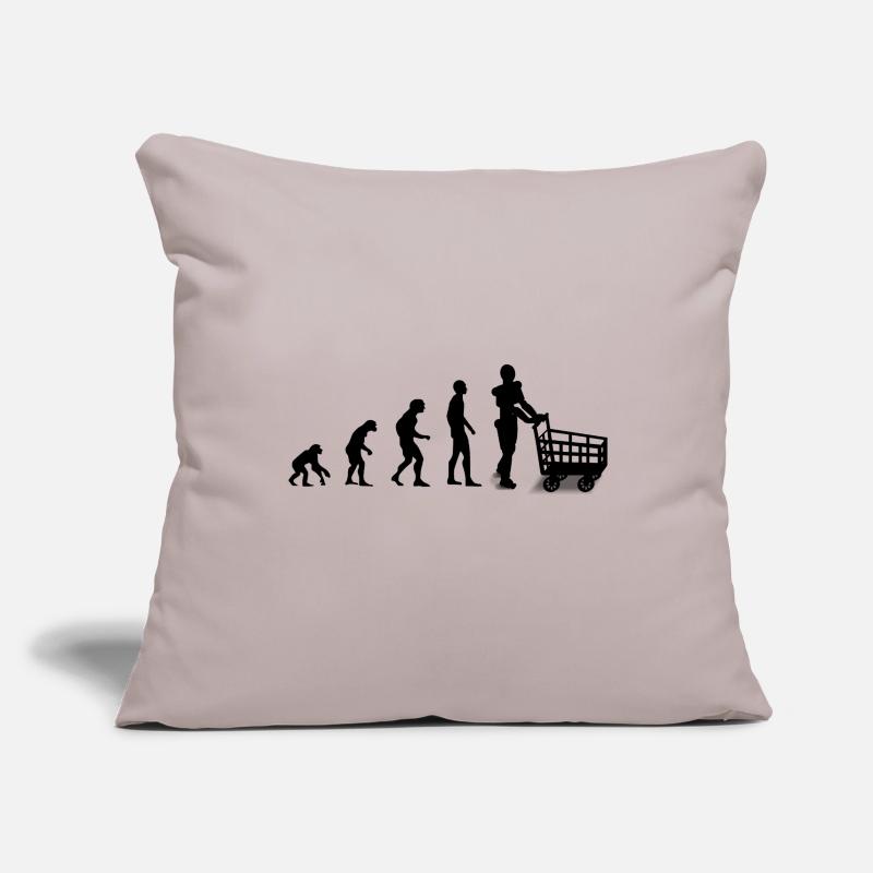 Evolution Housse de coussin décorative 45 x 45 cm