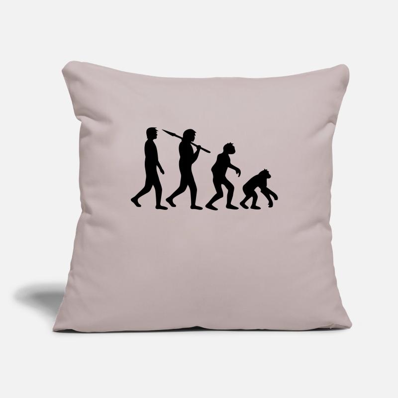 devolution Housse de coussin décorative 45 x 45 cm
