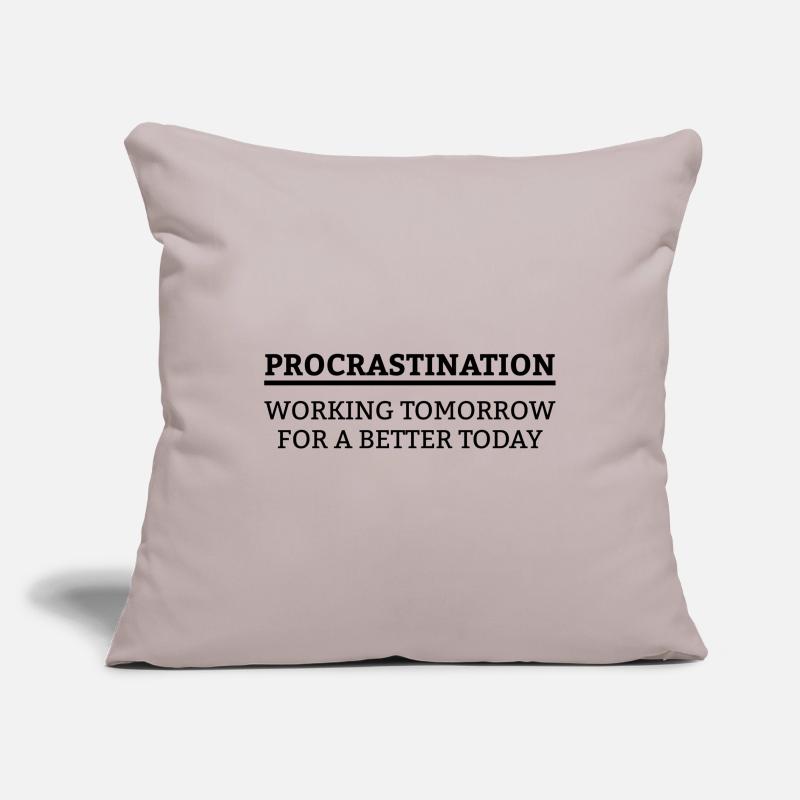 Working tomorrow for a better today gift Sofa pillowcase 17,3'' x 17,3'' (45 x 45 cm)
