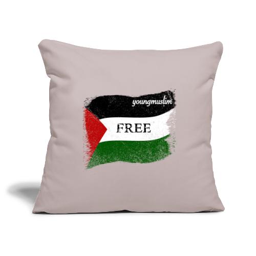 Youngmuslim Free Palestine! - Sofakissenbezug 45 x 45 cm