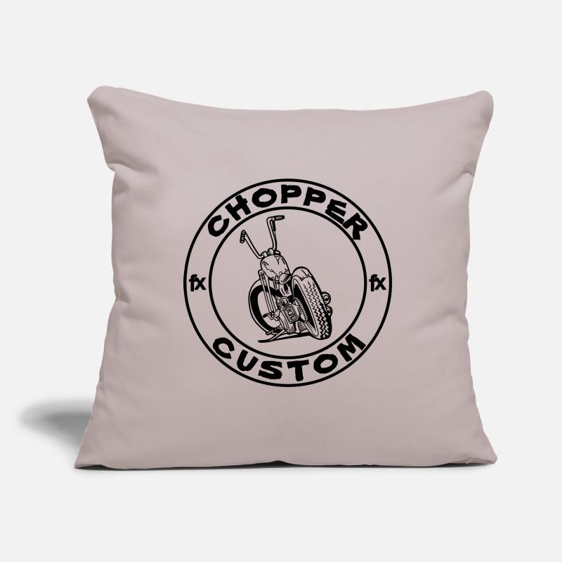 CHOPPER CUSTOM (customizable color) Sofa pillowcase 17,3'' x 17,3'' (45 x 45 cm)