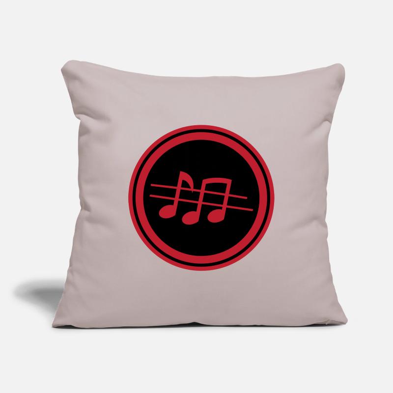 Partitions musicales Housse de coussin décorative 45 x 45 cm