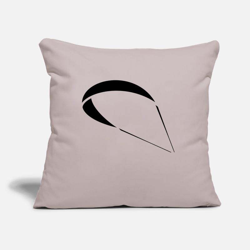 Gleitschirm Kite Housse de coussin décorative 45 x 45 cm