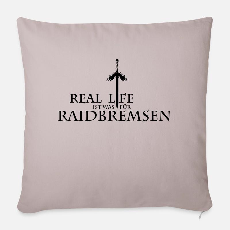 raidbremsen - Sofakissenbezug 45 x 45 cm - helles Taupe