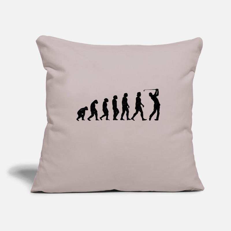 Golf Golfer Golfplatz Golfspieler Evolution Sofakissenbezug 45 x 45 cm