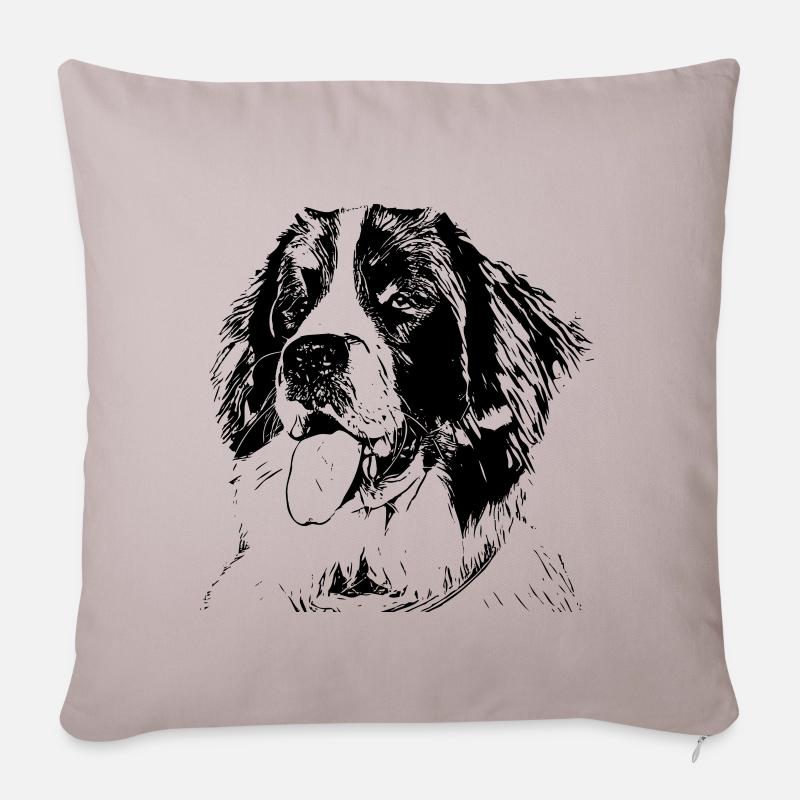 Landseer - Sofakissenbezug 45 x 45 cm - helles Taupe