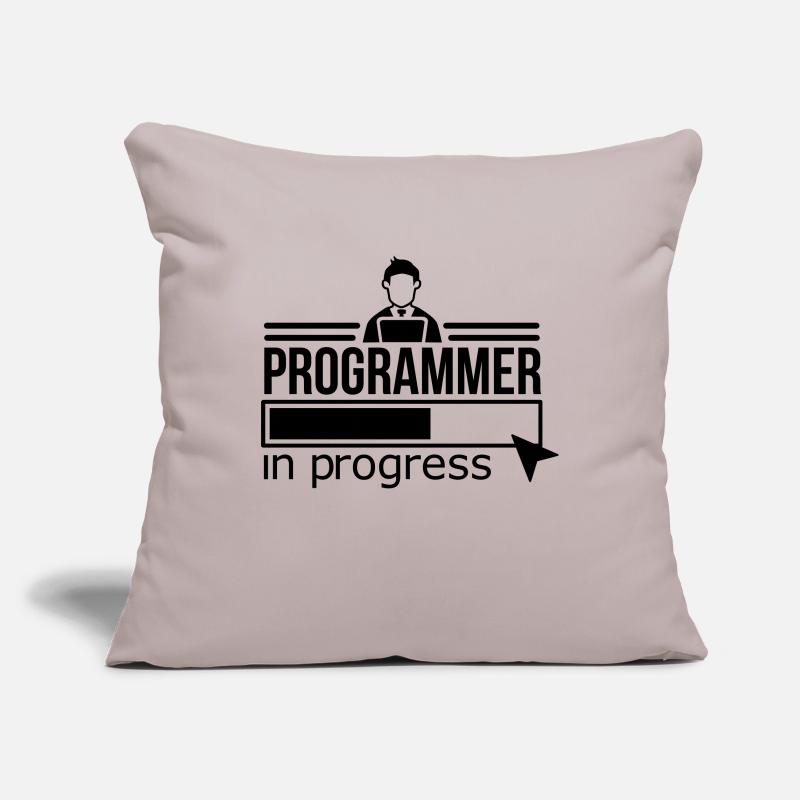 programmer Sofa pillowcase 17,3'' x 17,3'' (45 x 45 cm)