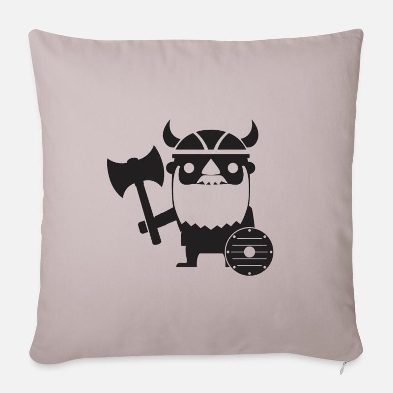 Wikinger - Sofakissenbezug 45 x 45 cm - helles Taupe