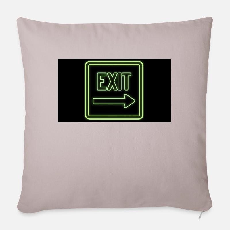 Exit - Sofakissenbezug 45 x 45 cm - helles Taupe
