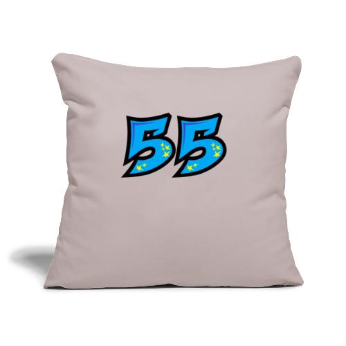 Terävä 55, vaalean sininen - Sohvatyynyn päällinen 45 x 45 cm