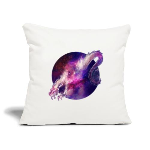 Galaxy Dragon - Housse de coussin décorative 45 x 45 cm