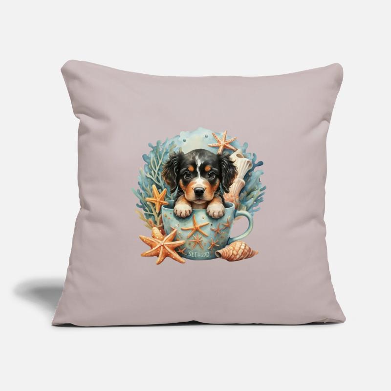 Phoque Housse de coussin décorative 45 x 45 cm