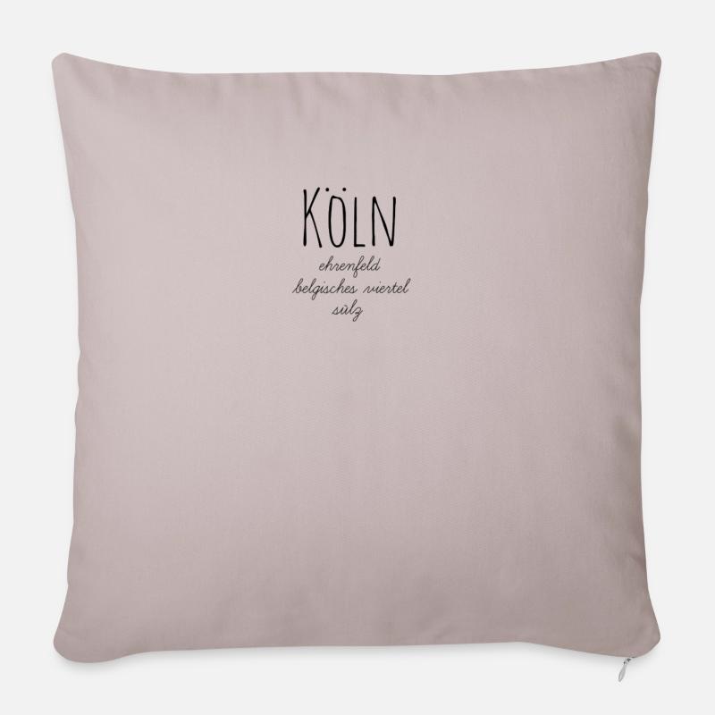 Köln - Sofakissenbezug 45 x 45 cm - helles Taupe