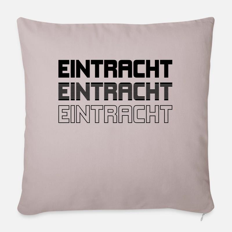 Eintracht - Sofakissenbezug 45 x 45 cm - helles Taupe