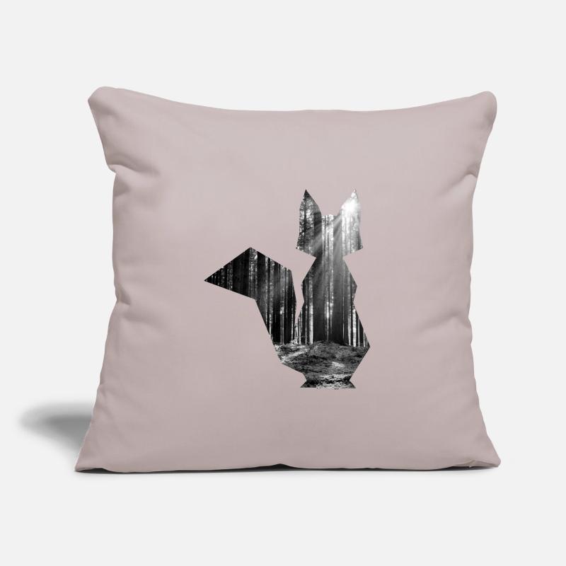 Fuchs. Housse de coussin décorative 45 x 45 cm