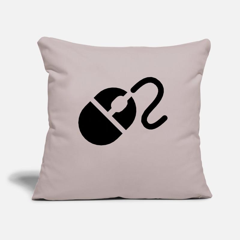Computer Mouse Housse de coussin décorative 45 x 45 cm