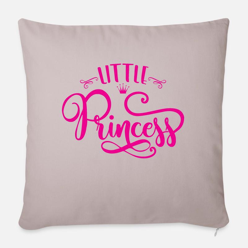 Little Princess - Sofakissenbezug 45 x 45 cm - helles Taupe